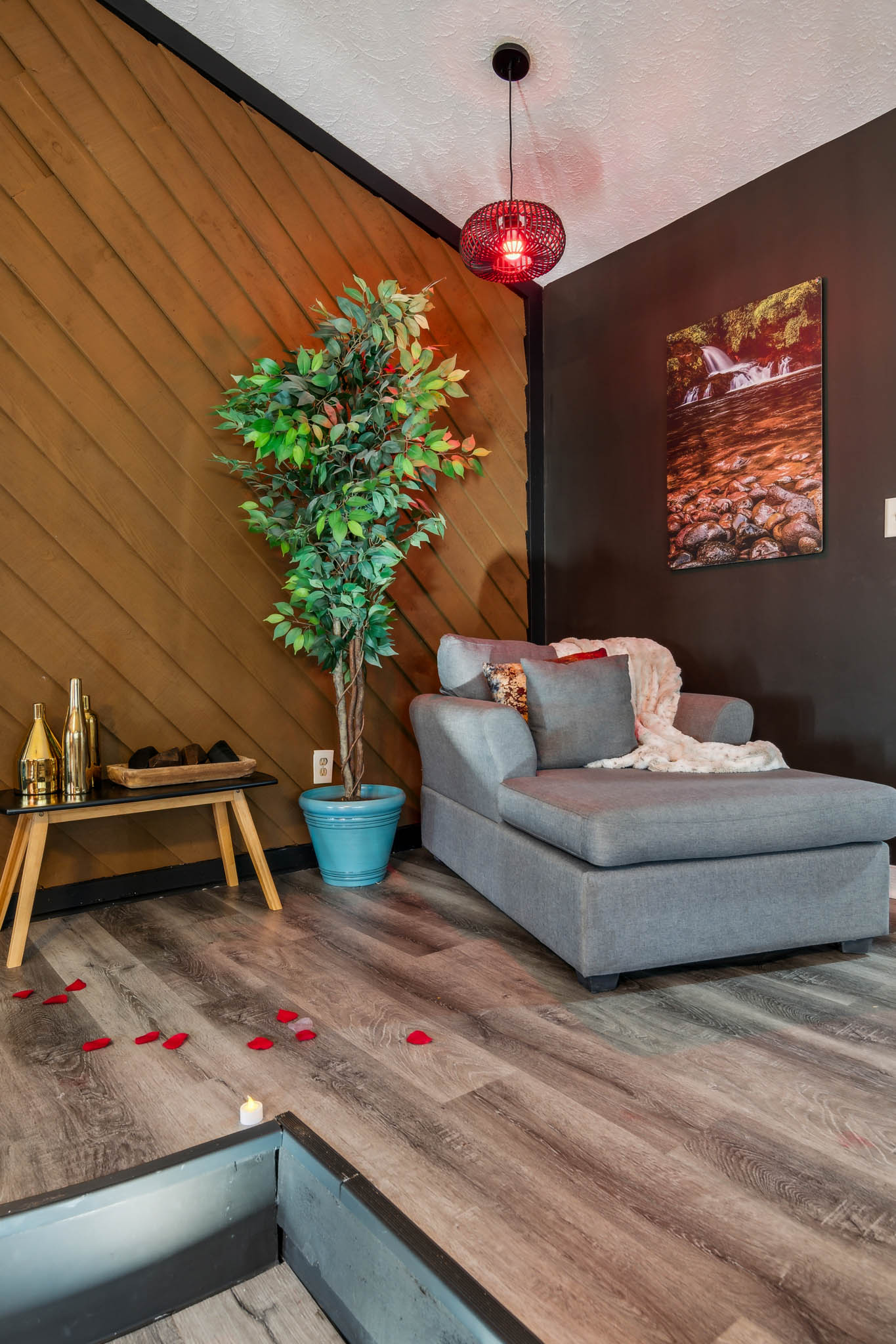 Candlelit corners for quiet conversations, The Retreat at Douglasville