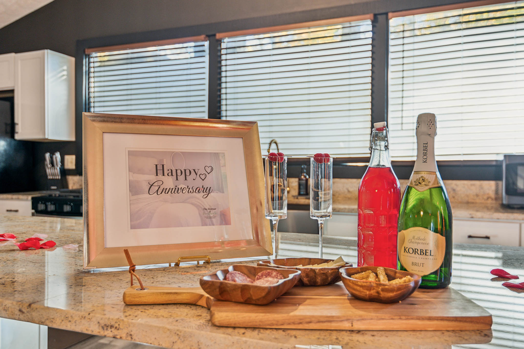 A kitchen ready for shared experiences, The Retreat at Douglasville