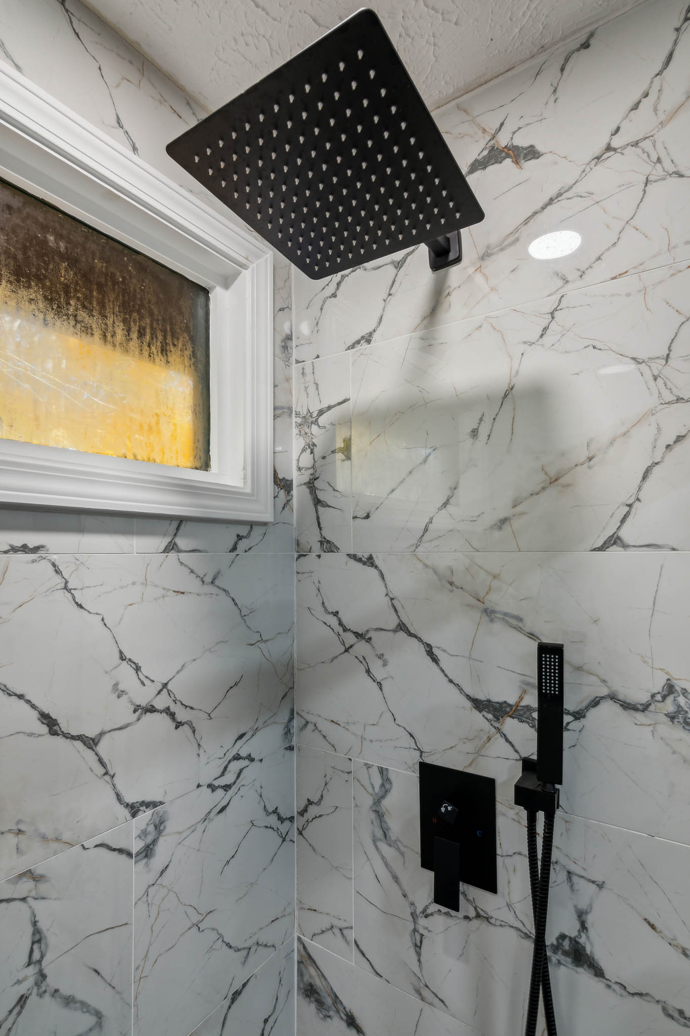 Rainfall showerhead detail, The Retreat at Douglasville