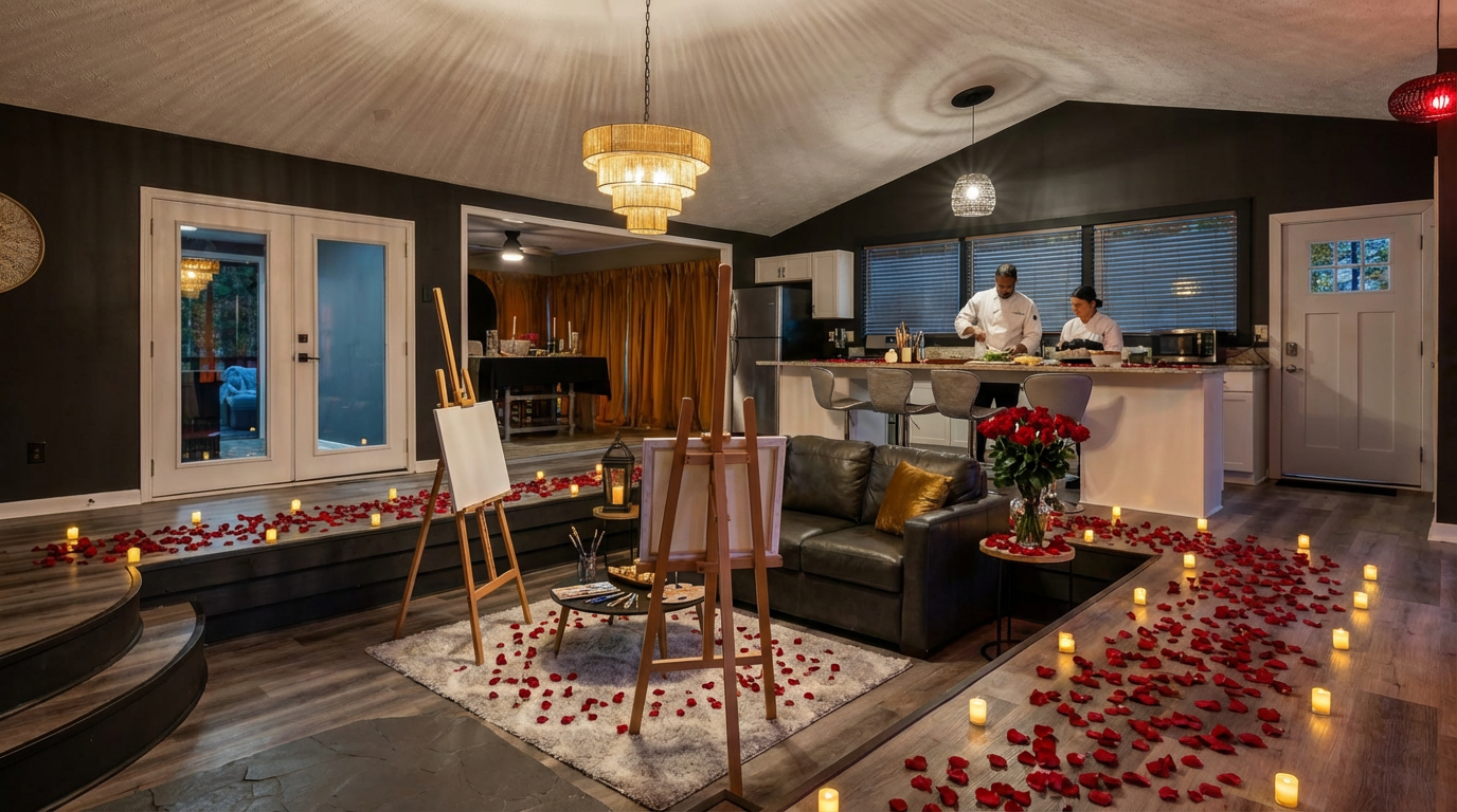The Grand Gesture romantic experience at The Retreat